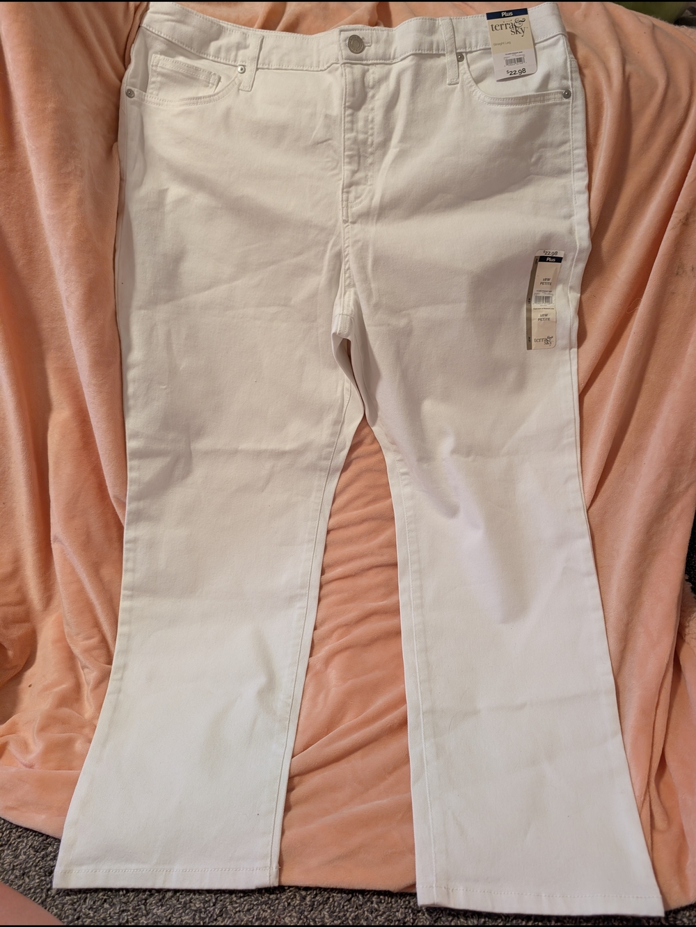 White Flare Jeans